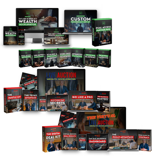 In-Person Auction Training Program + Auction Data Training System + Virtual Auction Training Program
