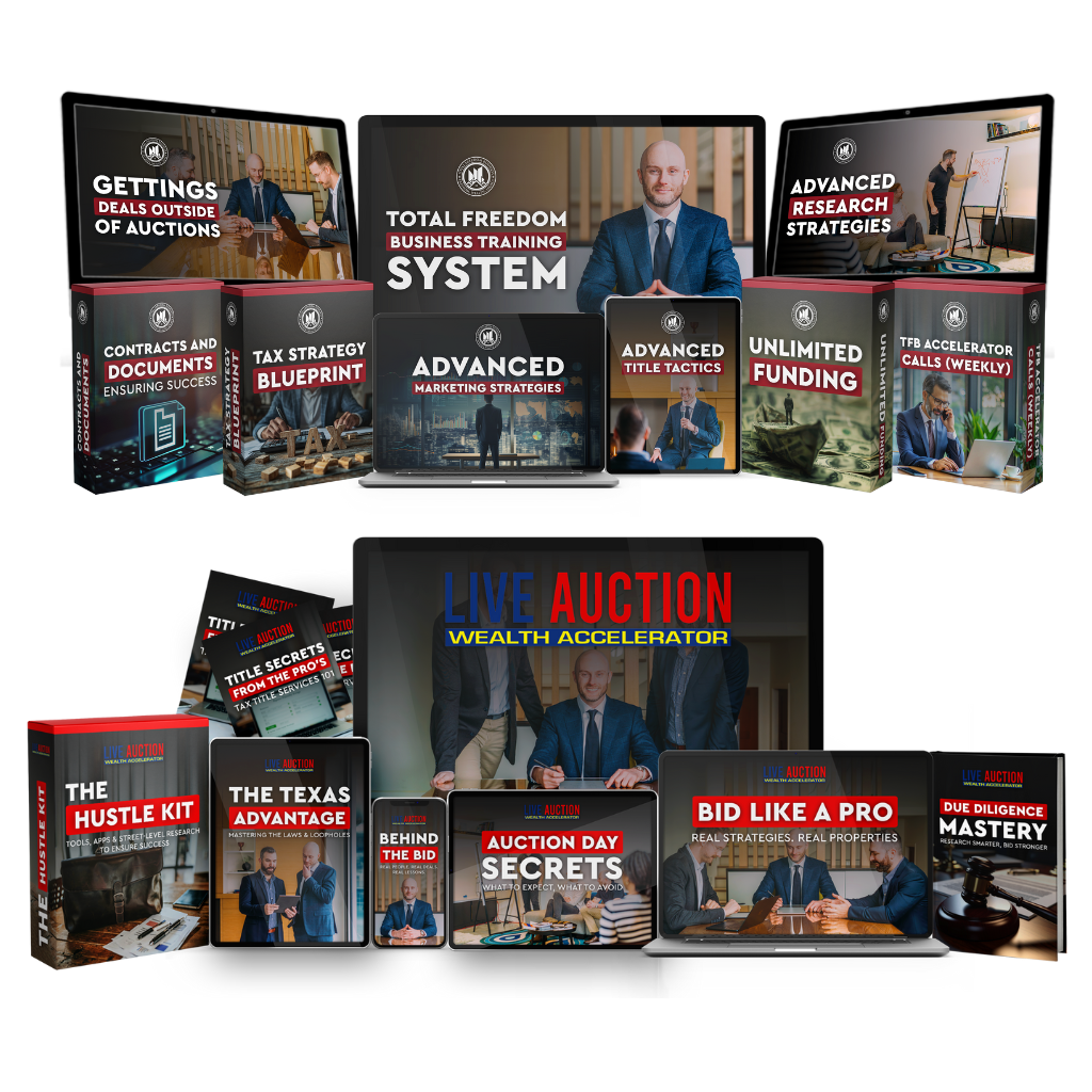 In-Person Auction Training Program + Entrepreneurship Foundations: Building a Training Business