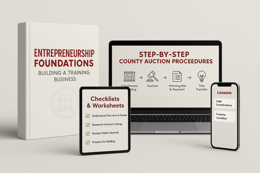 Entrepreneurship Foundations: Building a Training Business